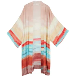 Ottod'Ame - Viscose Kimono Jacket - Multicolour - Jacket - Luxury Exclusive Collection - Avvenice