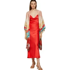Ottod'Ame - Viscose Kimono Jacket - Multicolour - Jacket - Luxury Exclusive Collection - Avvenice