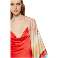 Ottod'Ame - Viscose Kimono Jacket - Multicolour - Jacket - Luxury Exclusive Collection - Avvenice