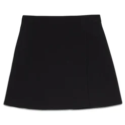Ottod'Ame - Wallet Style Flared Miniskirt - Black - Skirt - Luxury Exclusive Collection - Avvenice