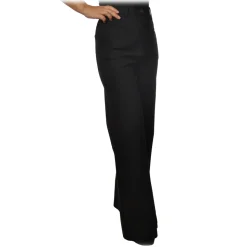 Ottod'Ame - Wide Leg Trousers - Black - Trousers - Luxury Exclusive Collection - Avvenice