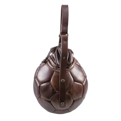 PangaeA - PangaeA Prima Pelle Bag - Brown Brown - Original Model - Artisan Leather Casual Handbag - Avvenice