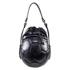 PangaeA - PangaeA Prima Pelle Bag - Back Black - Original Model - Artisan Leather Casual Handbag - Avvenice