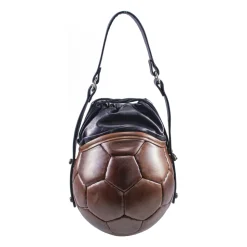 PangaeA - PangaeA Prima Pelle Bag - Brown Black - Original Model - Artisan Leather Casual Handbag - Avvenice