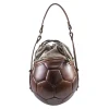 PangaeA - PangaeA Prima Pelle Bag - Brown Beige - Original Model - Artisan Leather Casual Handbag - Avvenice