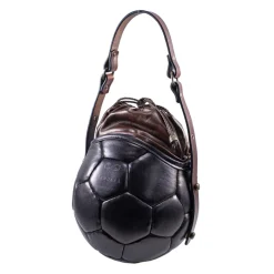 PangaeA - PangaeA Prima Pelle Bag - Back Brown - Original Model - Artisan Leather Casual Handbag - Avvenice