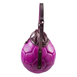 PangaeA - PangaeA Prima Pelle Bag - Pink Bordeaux - Original Model - Artisan Leather Casual Handbag - Avvenice