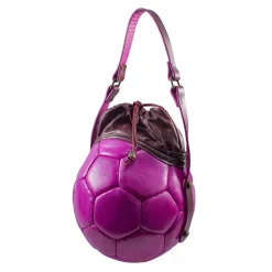 PangaeA - PangaeA Prima Pelle Bag - Pink Bordeaux - Original Model - Artisan Leather Casual Handbag - Avvenice