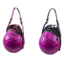 PangaeA - PangaeA Prima Pelle Bag - Pink Bordeaux - Original Model - Artisan Leather Casual Handbag - Avvenice