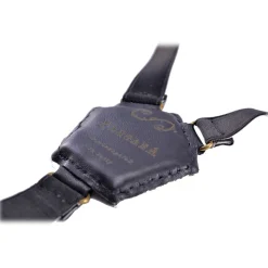 PangaeA - PangaeA Suspenders - Black - Suspenders PangaeA Y - Artisan Leather Suspenders - Avvenice