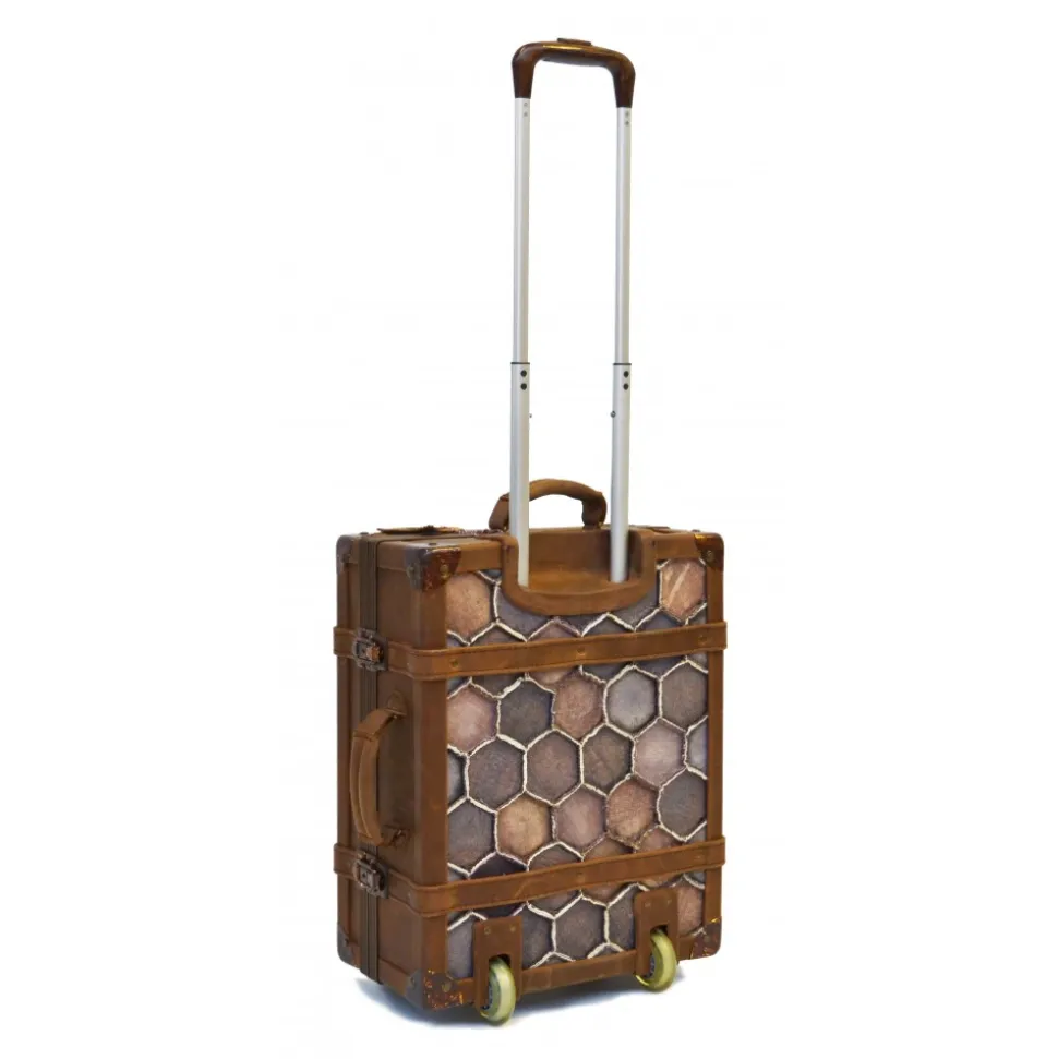 PangaeA - Trolley Vintage - PangaeA Bag - Artisan Leather Trolley - Avvenice