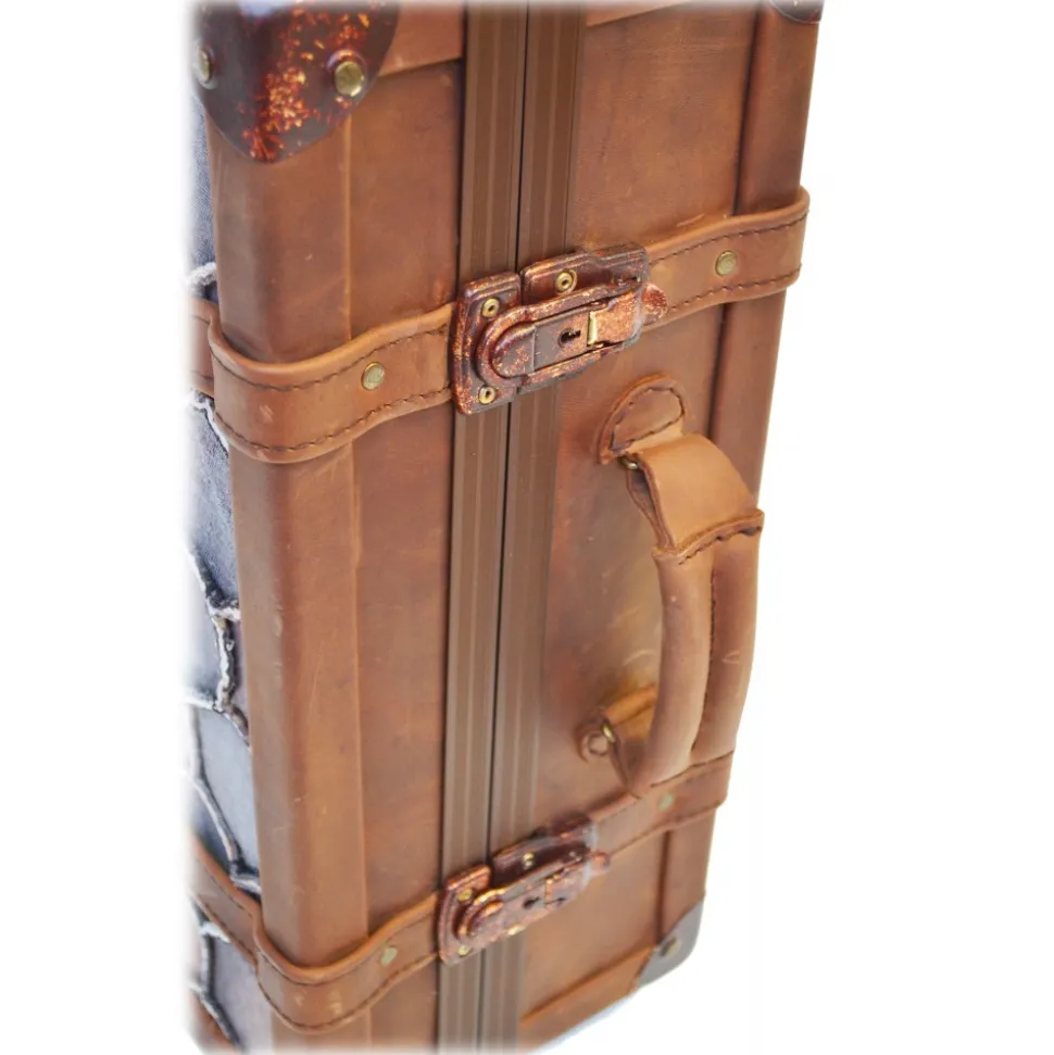 PangaeA - Trolley Vintage - PangaeA Bag - Artisan Leather Trolley - Avvenice