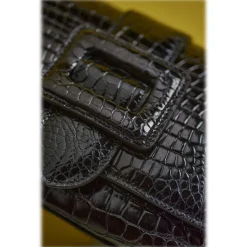 Parmeggiani - Catherine - Elegant Hand Clutch - Bag - Artisan - Handmade in Italy - Luxury Exclusive Collection - Avvenice