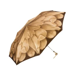 Pasotti Ombrelli 1956 - 257 21065-40 A29 - Beige Petal Folding Umbrella - Luxury Artisan High Quality Umbrella - Avvenice