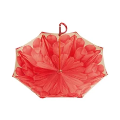 Pasotti Ombrelli 1956 - 189 21065-21 A - Red Petal Umbrella - Luxury Artisan High Quality Umbrella - Avvenice