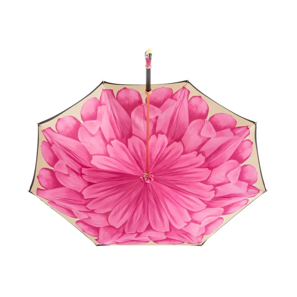 Pasotti Ombrelli 1956 - 189 21065-30 K9 - Flamingo Umbrella - Luxury Artisan High Quality Umbrella - Avvenice