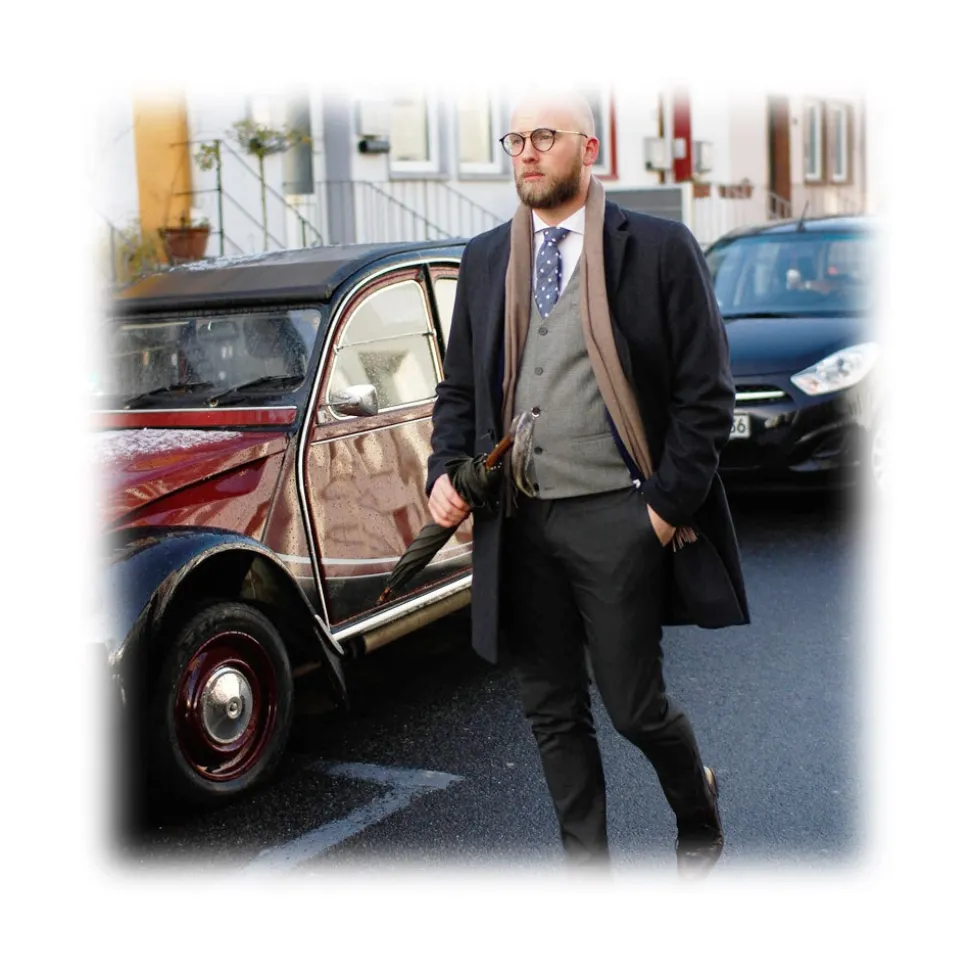 Pasotti Ombrelli 1956 - 142 Milford-6 CM - Umbrella with Mutton Horn - Ovis Aries - Luxury Artisan High Quality Umbrella - Avvenice