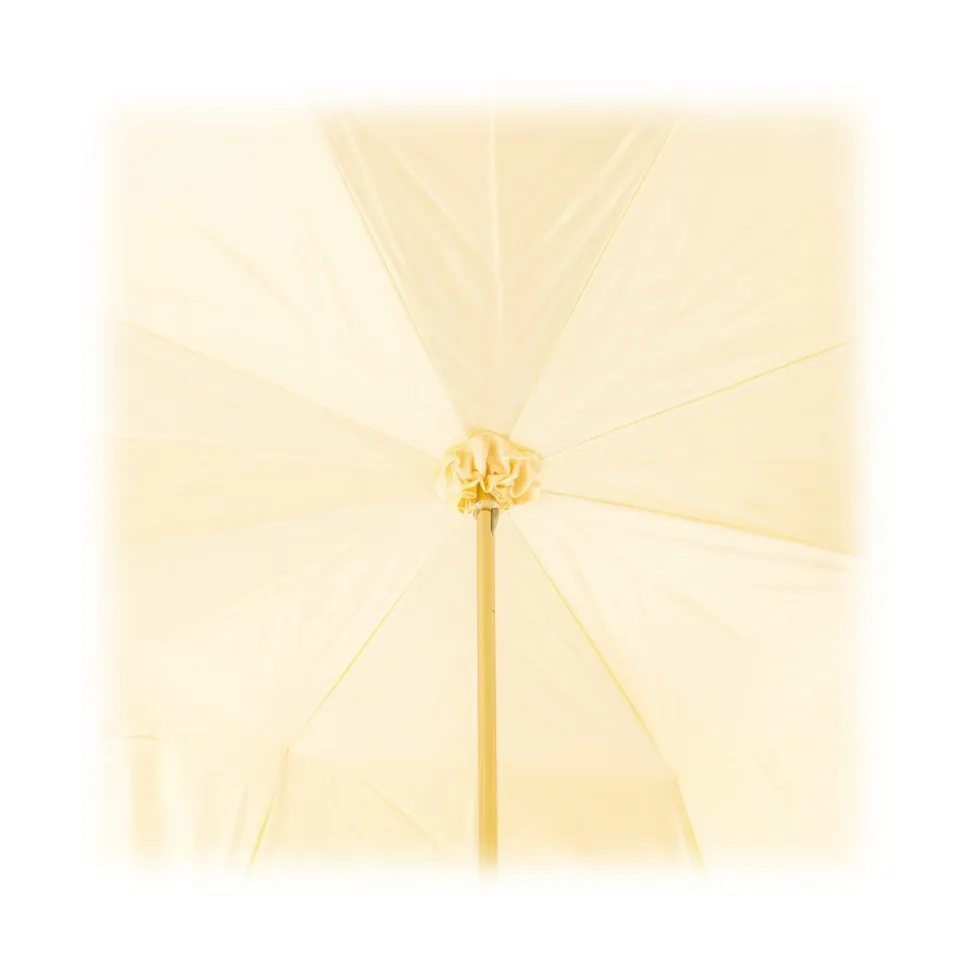 Pasotti Ombrelli 1956 - 177 Plat-300 P5 - Woman Ivory Umbrella Decorated - Luxury Artisan High Quality Umbrella - Avvenice