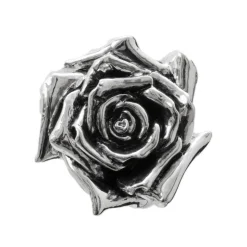 Pasotti Ombrelli 1956 - BA W43 - Silver Rose Stick - Luxury Artisan High Quality Stick - Avvenice