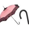 Pasotti Ombrelli 1956 - 352NE SUM-3 D1 - Burlesque Parasol with Manual Opening - Luxury Artisan High Quality Umbrella - Avvenice