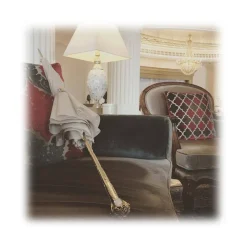 Pasotti Ombrelli 1956 - 386OR Serge-65 E11 - Elegant Ecru Parasol - Luxury Artisan High Quality Umbrella - Avvenice