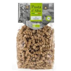 Pasta d'Alba - Organic Fusilli of Whole Grain Rice - Gluten Free Line - Artisan Organic Italian Pasta - Avvenice