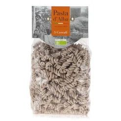 Pasta d'Alba - Organic Fusilli with Five Organic Grains - Artisan Line - Artisan Organic Italian Pasta - Avvenice