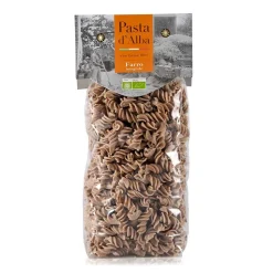 Pasta d'Alba - Organic Fusilli with Whole Wheat Flour - Artisan Line - Artisan Organic Italian Pasta - Avvenice