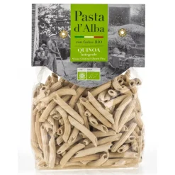 Pasta d'Alba - Organic Penne with Quinoa Real Whole Wheat - Gluten Free Line - Artisan Organic Italian Pasta - Avvenice