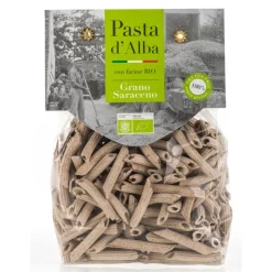 Pasta d'Alba - Organic Penne with Buckwheat - Gluten Free Line - Artisan Organic Italian Pasta - Avvenice