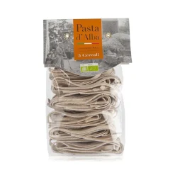 Pasta d'Alba - Organic Tagliatelle with Five Organic Cereals - Artisan Line - Artisan Organic Italian Pasta - Avvenice