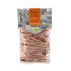 Pasta d'Alba - Organic Tagliatelle with Beetroot - Artisan Line - Artisan Organic Italian Pasta - Avvenice