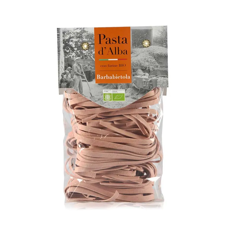 Pasta d'Alba - Organic Tagliatelle with Beetroot - Artisan Line - Artisan Organic Italian Pasta - Avvenice