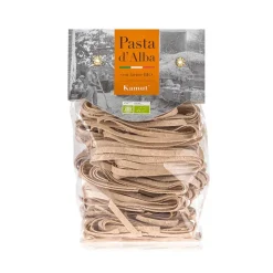 Pasta d'Alba - Organic Tagliatelle with Kamut Wholemeal Flour - Artisan Line - Artisan Organic Italian Pasta - Avvenice
