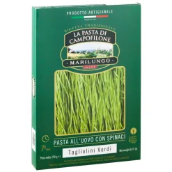 Pasta Marilungo - Green Tagliolini - Pasta of Campofilone - Avvenice