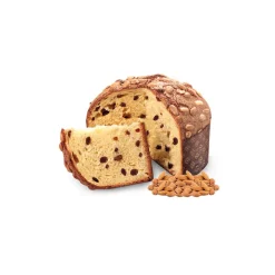 Pasticceria Fraccaro - Classic Panettone with Almonds - Elegance Wrapping - Artisan Panettone - Fraccaro Spumadoro - Avvenice