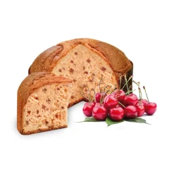 Pasticceria Fraccaro - Elegance Line - Panettone with Candied Black Cherry - Artisan Panettone - Fraccaro Spumadoro - Avvenice