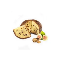 Pasticceria Fraccaro - Panettone with White Figs and Walnuts - Gift Box - Artisan Panettone - Fraccaro Spumadoro - Avvenice