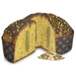 Pasticceria Fraccaro - Panettone with Pistachio - Artisan Wrapping - Artisan Panettone - Fraccaro Spumadoro - Avvenice