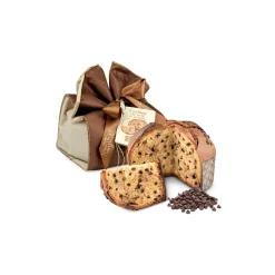 Pasticceria Fraccaro - Panettone with Chocolate - Elegance Wrapping - Artisan Panettone - Fraccaro Spumadoro - Avvenice