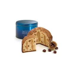 Pasticceria Fraccaro - Panettone with Marron Glacé - Tin Line - Artisan Panettone - Fraccaro Spumadoro - Avvenice