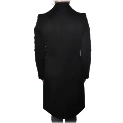 Patrizia Pepe - Coat 3/4 Single-Breasted Closure - Black - Jacket - Made in Italy - Luxury Exclusive Collection - Avvenice