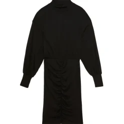 Patrizia Pepe - Dress with Draped Miniskirt - Black - Made in Italy - Luxury Exclusive Collection - Avvenice