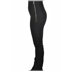 Patrizia Pepe - High Waist Straight Leg Trousers - Black - Trousers - Made in Italy - Luxury Exclusive Collection - Avvenice