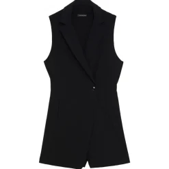 Patrizia Pepe - Jumpsuit with Jacket Lapel Neckline - Black - Made in Italy - Luxury Exclusive Collection - Avvenice