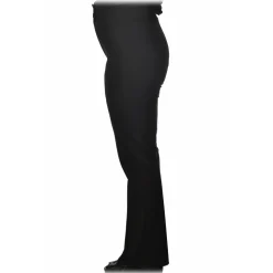 Patrizia Pepe - Regular Waist Straight Leg Trousers - Black - Trousers - Made in Italy - Luxury Exclusive Collection - Avvenice