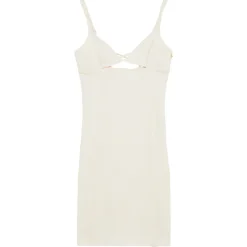 Patrizia Pepe - Sheath Dress with Cut-Out Detail - White - Made in Italy - Luxury Exclusive Collection - Avvenice