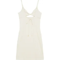 Patrizia Pepe - Sheath Dress with Cut-Out Detail - White - Made in Italy - Luxury Exclusive Collection - Avvenice