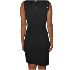 Patrizia Pepe - Sleeveless Sheath Model - Black - Dress - Made in Italy - Luxury Exclusive Collection - Avvenice