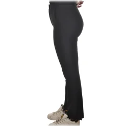 Patrizia Pepe - Straight Trousers with Chinos Pocket - Black - Trousers - Made in Italy - Luxury Exclusive Collection - Avvenice